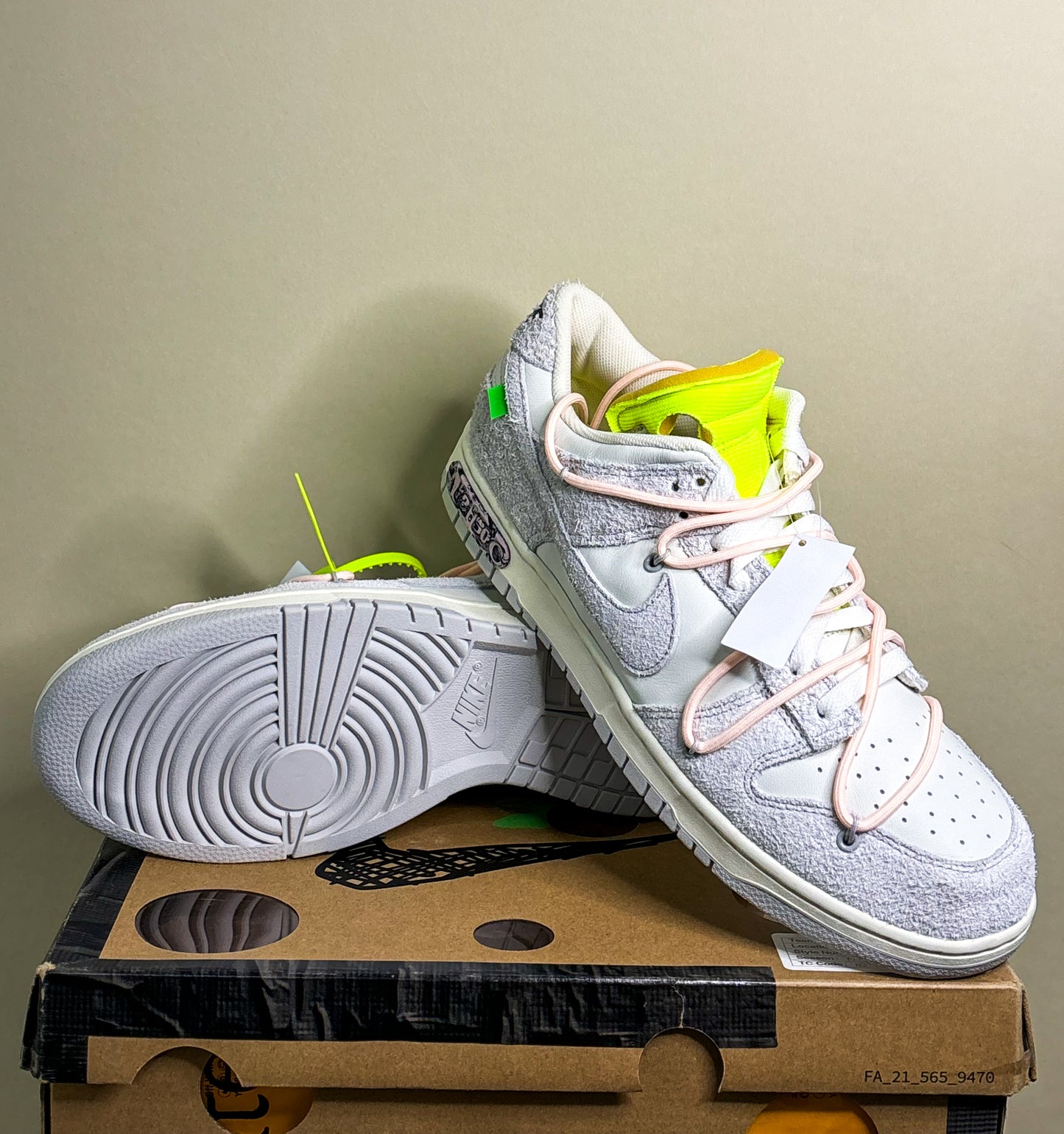 Nike Dunk Low "Off-White Lot 12"