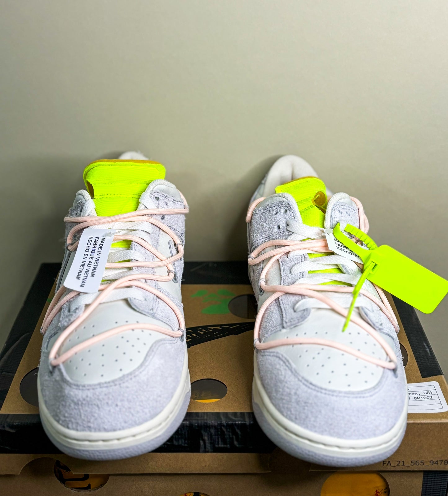 Nike Dunk Low "Off-White Lot 12"