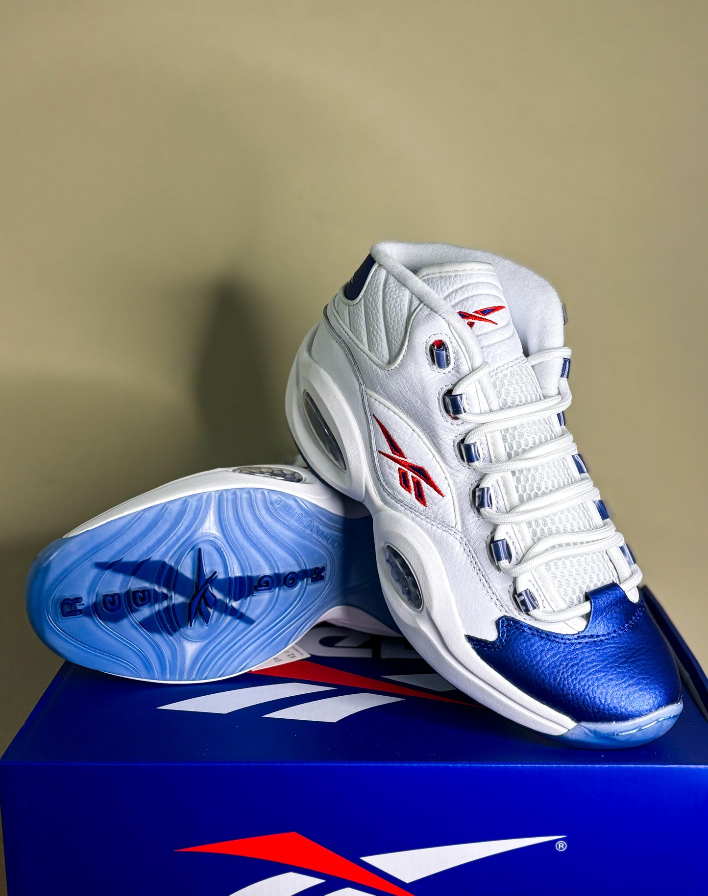 Reebok Question Mid "Blue Toe (2022)"