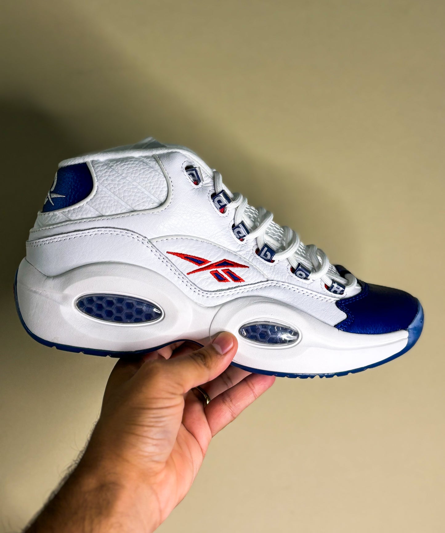 Reebok Question Mid "Blue Toe (2022)"