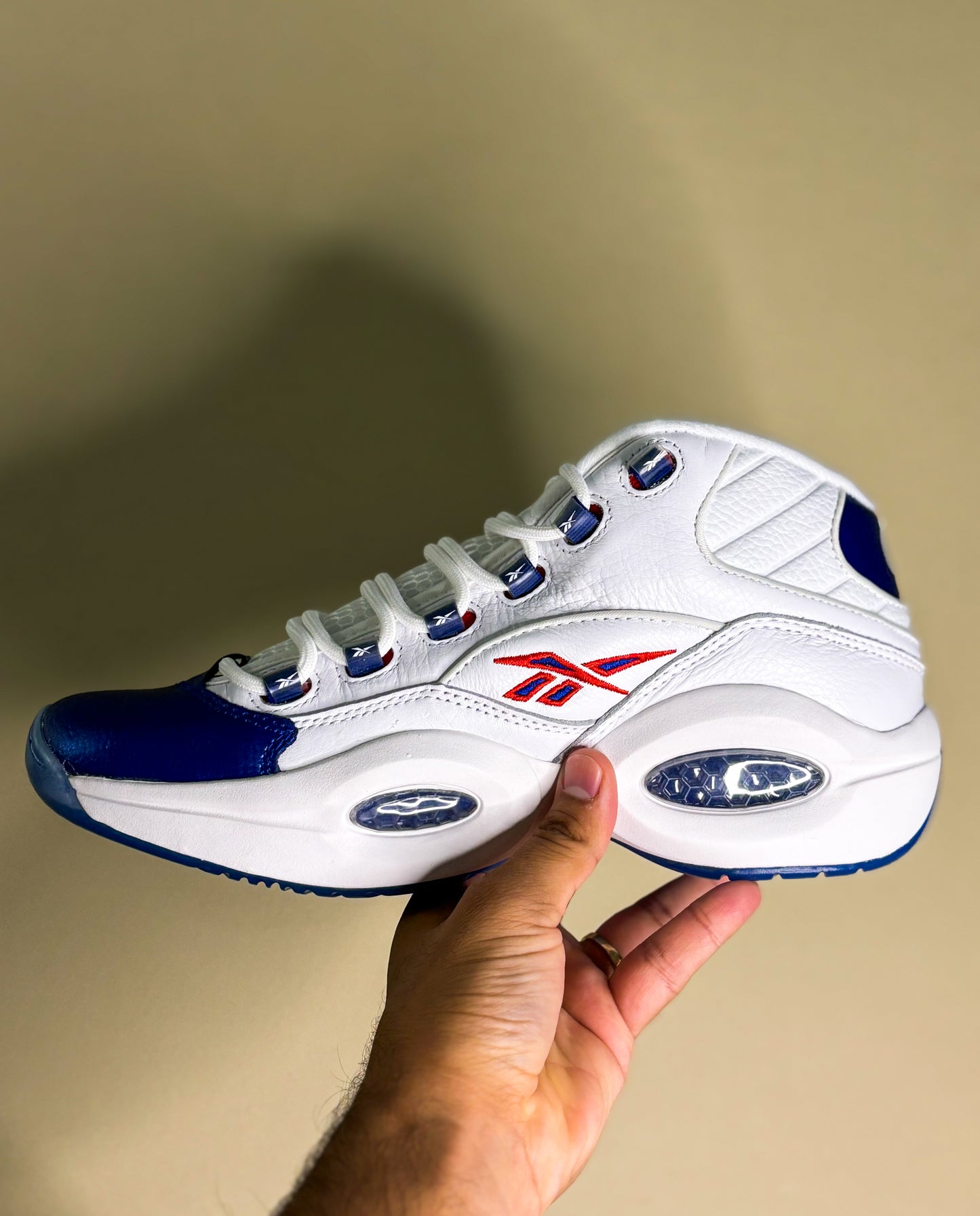 Reebok Question Mid "Blue Toe (2022)"